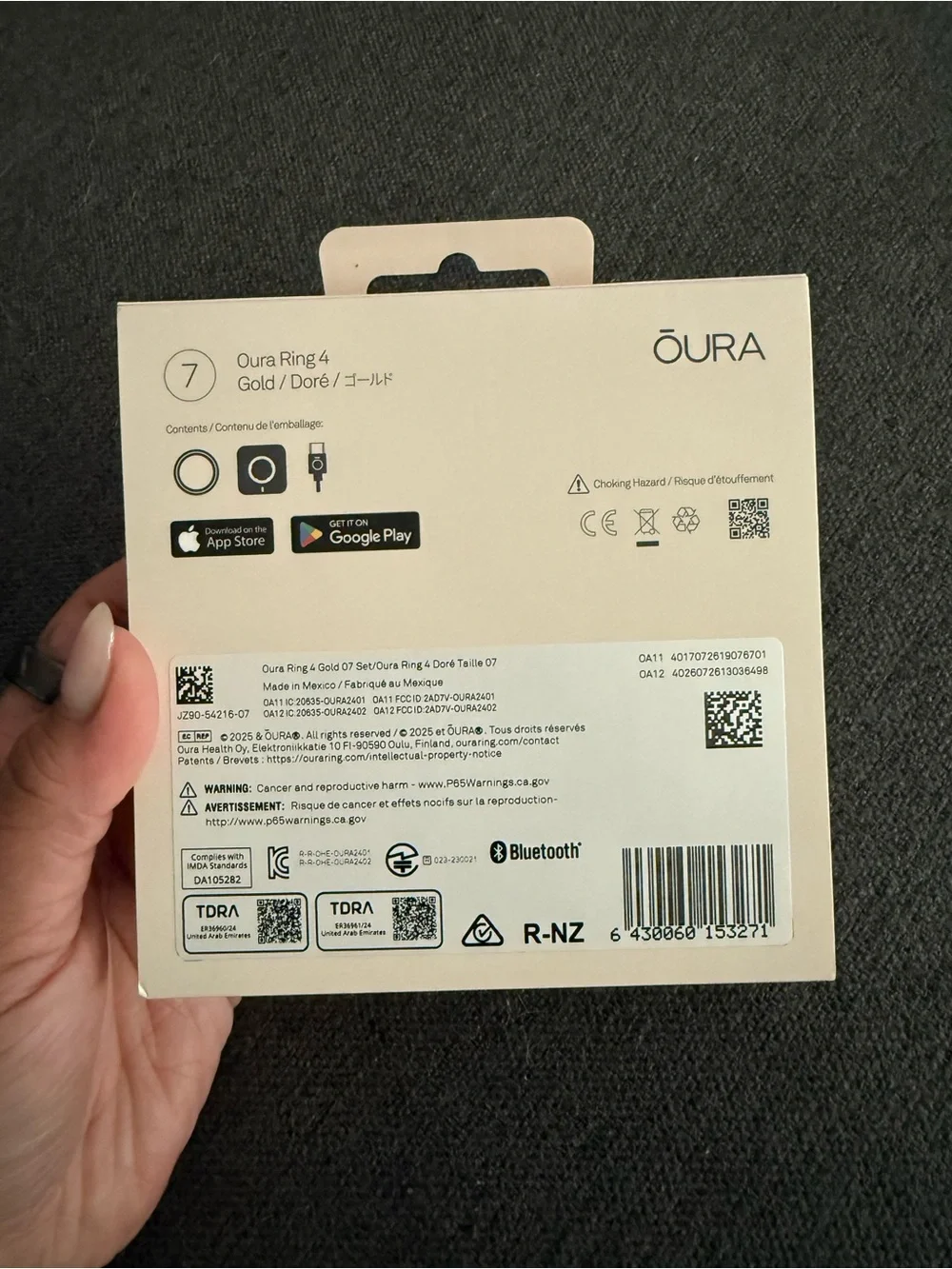 Oura Ring 4 GOLD
